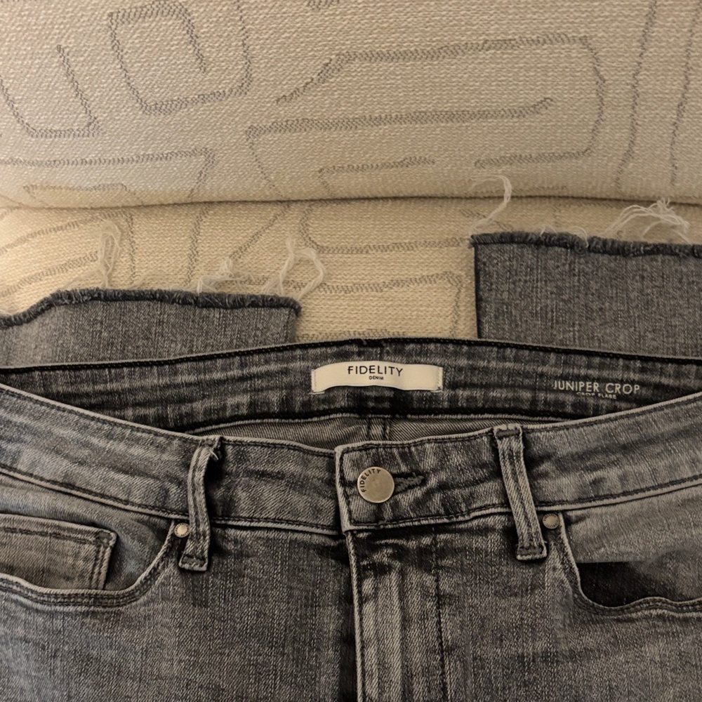 Fidelity Charcoal Denim Jeans